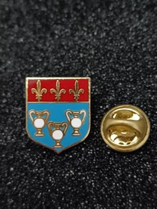 Pin's Pins Pin Enamel 39 Ville France Essonne Armoiries Héraldique "DOURDAN" - Picture 1 of 3