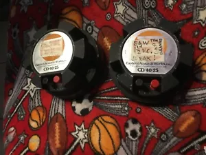 vintage eaw compression driver/magnet assemblies rare pair as is - Picture 1 of 4
