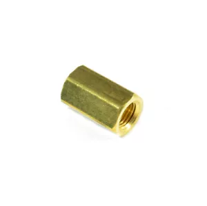 1/4 Npt Female Pipe Coupling Brass Fitting Air Water Oil Gas Fuel 103-B - Picture 1 of 6