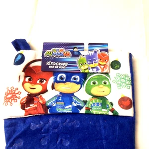 PJ Masks blau Filz geprägt Schneeflocke Weihnachten Strumpf 16 in Weihnachtsdeko - Bild 1 von 8
