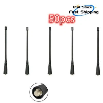 50PCS PMAE4016 UHF Antenna For HT1250 GP88 GP300 GP328 GP338 Portable Radio - Image 1 of 4