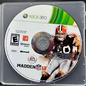 Madden NFL 12 (Microsoft Xbox 360) *NUR SPIEL DISC - GETESTET* - Bild 1 von 1