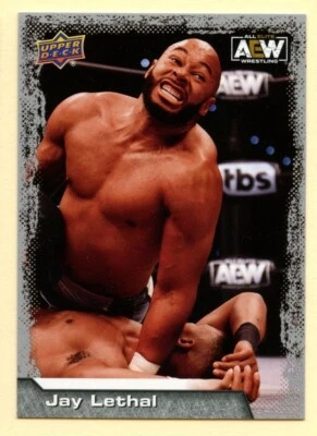 2022 Upper Deck AEW Jay Lethal #32 wrestling card - Image 1 of 2