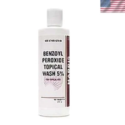 Harris 5% lavagem de peróxido de benzoíla - tratamento de acne para pele mais clara, 8 onças - Imagem 1 de 2