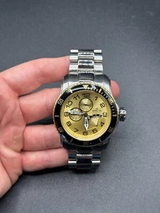 Invicta 15337 49mm Pro Diver Scuba Multi Function Gold-tone Dial Watch - Picture 1 of 17