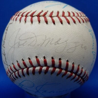 JSA LOA 1968 Oakland Athletics x24 Team Signed Autographed AUTO Baseball DBB 921 - Image 1 of 4