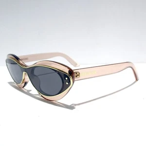 Christian Dior DiorMeteor B1I 40A0 Sunglasses Women's Chunky Rose Aviator +Case - Picture 1 of 9