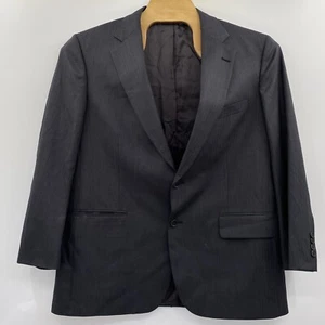 Brooks Brothers Men's 44 Regular 1818 Madison Saxxon Wool Black Blazer - Picture 1 of 5