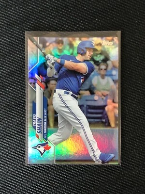 Travis Shaw 2020 Topps Update Rainbow Foil #U-170 Blue Jays - Image 1 of 2