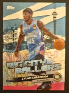 2023-24 Topps NBL Basketball Big City Ballers OPAL #BCB-13 Zylan Cheatham!! - Picture 1 of 2