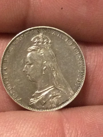 Great Britain 4 Pence 1891 Nice  - Queen Victoria Cover