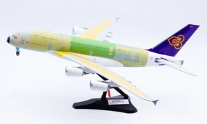 1:200 37CM JC Wings THAI AIRBUS A380 Passenger Airplane Diecast Aircraft Model - Picture 1 of 15