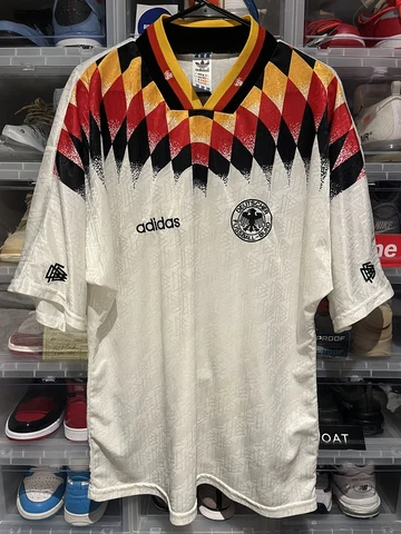 GERMANY 1994 World Cup Adidas Home Football Shirt XL Mens Vintage Soccer Jersey Cover