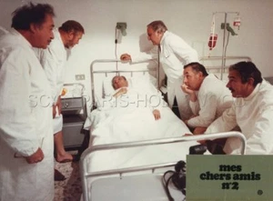 UGO TOGNAZZI PHILIPPE NOIRET AMICI MIEI ATTO II  1982 VINTAGE PHOTO ORIGINAL #4 - Picture 1 of 1