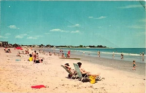 Vintage Rye Beach, New Hampshire Postkarte - Bild 1 von 2