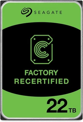 Seagate Exos 22TB Enterprise HDD ST22000NM000C-REC. 7200RPM, 512MB Cache - Image 1 of 4