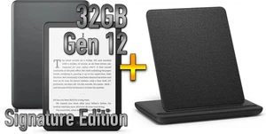 Amazon Kindle Paperwhite Signature Edition Wireless Charger Bundle 12th gen 2024 - Afbeelding 1 van 12