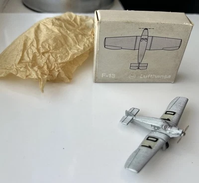 Schuco Lufthansa Junkers F-13 D1 Diecast 1:200 In Original Lufthansa Box 335 779 - Image 1 of 4