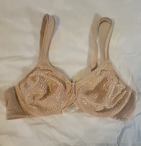 Wacoal 855367 Jacquard BH Gr. 34C Nude Toast Vollbesatz Ungefüttert Bügel - Bild 1 von 10