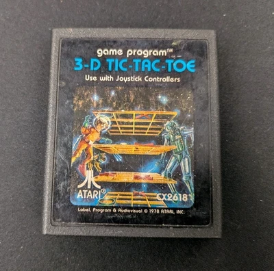 3D Tic-Tac-Toe (A26, 1980) Game Only | Tested | Authentic - Image 1 of 4