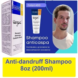Hair Anti-Itching Scalp Follicle Shampoo Antibacterial  FOLIPIL Oil Control 200M - Picture 1 of 4
