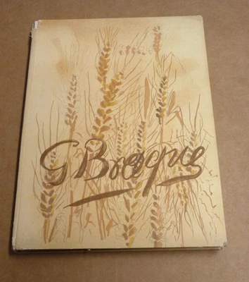 The Intimate Sketchbooks of Georges Braque. Verve VIII..20 coloured lithographs. - Image 1 of 4