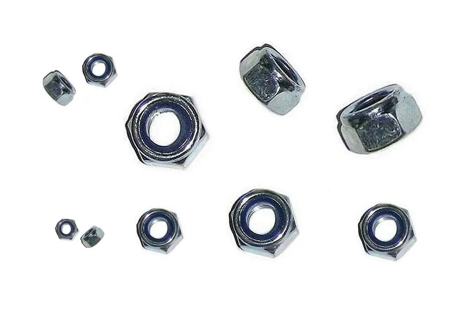 selbstsichernde Mutter VA A2 M3 M4 M5 M6 M8 M10 M12 M14 M16 M18 M20 Stoppmutter - Bild 1 von 1