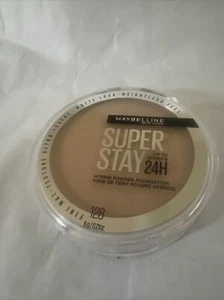 Maybelline Super Stay up to 24HR Hybrid Powder-Foundation Matte Finish, #128 NEW - Picture 1 of 2