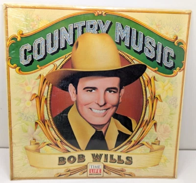 Bob Wills: Country Music Vinyl Record LP (New, Sealed, 1981) Time Life, CBS - Image 1 of 4