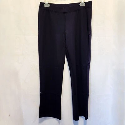 Pantalón Picadilly Petite Pierna Recta Para Mujer PL Pull-On Azul Marino Profundo Sin Bolsillos Foto 1 de 4
