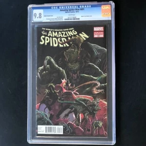 Amazing Spider-Man #691 (2012) 💥 CGC 9.8 💥 ¡Cubierta variante Kubert Lizard! Cómic - Imagen 1 de 6