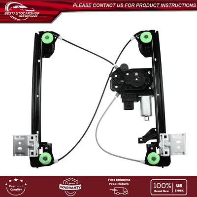 Midgate Power Window Regulator with Motor for GMC Envoy XUV 2004 2005 15101585 - Imagem 1 de 4