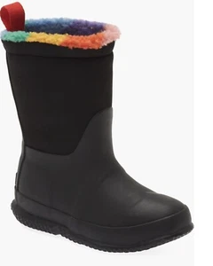 NEW Hunter Classic Rainbow Fleece Snow Boots Toddler size UK 5/ US 6 - Picture 1 of 13