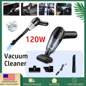 Cordless Hand Held Vacuum Cleaner Small Mini Portable Car Auto Home Wireless US - Picture 1 of 12