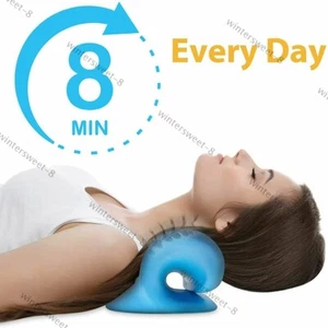 Nackenwolke Nackenstütze Nackenstrecker Neck Massagegerät Kissen Ergonomischer D - Bild 1 von 11