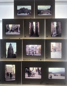 35mm Slides 1966 MADRID SPAIN Original 11 Snapshots Color Image Toledo Cathedral - Foto 1 di 7