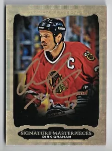 2020-21 Ultimate Collection Signature Masterpieces Autograph Dirk Graham - Picture 1 of 1