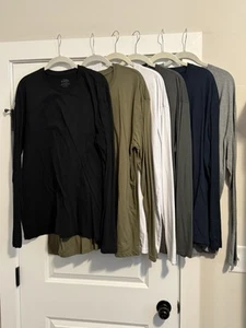 Lote de 6 camisas clásicas verdaderas para hombre talla XXL 2XL - mezcla de poliéster spandex - Imagen 1 de 10