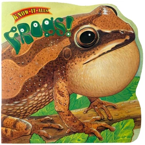 FROGS! by Jocelyn Hubbell (2000) All About Frogs Toads Pollywogs Metamorphosis - Picture 1 of 5