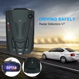 V7 Car Radar Detector 360° Protection 16 Band Defense Laser Detection - Picture 1 of 7