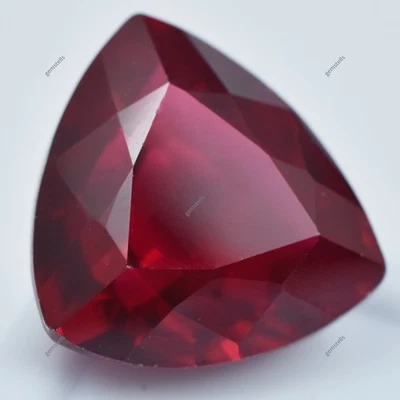 11.05 Carat Natural Trillion Cut Red Ruby CERTIFIED Loose Gemstone - Image 1 of 4