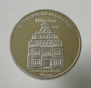 Alemania Medalla Wismar Löwen Apotheke - 8º Día de la Moneda de Mecklemburgo 2015 - Imagen 1 de 6