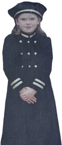 1980s Double Breasted Overcoat Tailored Coat Beret Vogue 8864 Sewing Pattern - Picture 1 of 3