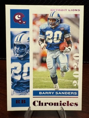 Barry Sanders-2020 Panini Chronicles #33 Detroit Lions NFL - Image 1 of 2