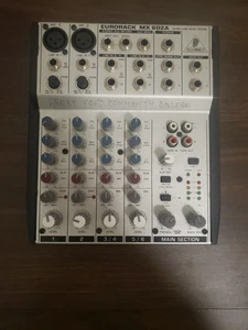 Behringer Eurorack MX 602A 6 Channel Mixer UNTESTED no Power Cord Henry Ford CC - Picture 1 of 3