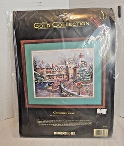 Dimensions Gold Collection Christmas Cove #8494 Cross Stitch Kit Carl Valente - Picture 1 of 6