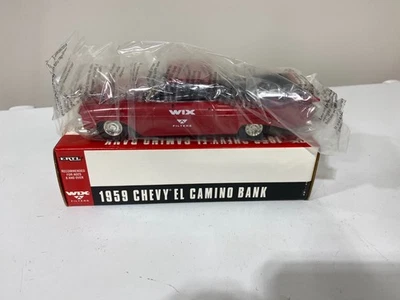 Chevy El Camino 1959 Wix Filters Ertl banco diecast escala 1:24 Foto 1 de 2