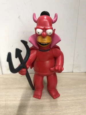 The SIMPSONS world of springfield EVIL HOMER Playmates LOOSE COMPLETE - Image 1 of 4