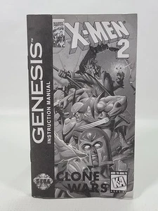 X-MEN 2 CLONE WARS SEGA GENESIS NUR ANLEITUNG - Bild 1 von 9