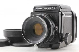 [Exc+5] Mamiya RB67 Pro analoge Kamera Sekor 127 mm f/3.8 Objektiv 120 Rückseite aus Japan - Bild 1 von 23
